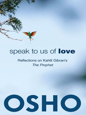 cover image of Speak to Us of Love
